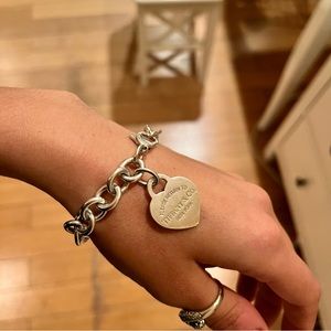 Return to Tiffany Heart Tag Charm Bracelet